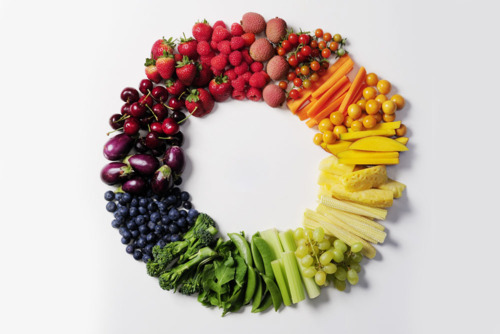 Dieta de los colores ¿Alimentos rojos, verdes, blancos o azules?