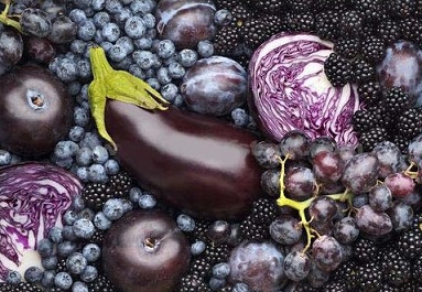 Alimentos violeta: antioxidantes de largo alcance