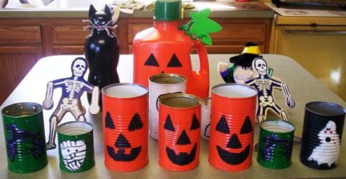 Reciclados decorativos para Halloween